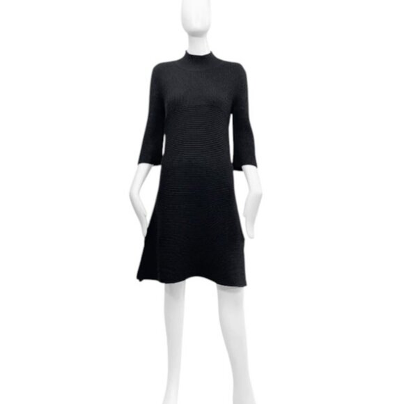 Stella McCartney black high neck knitted sweater dress size M - Picture 1 of 9
